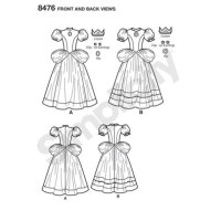 S8476 Kostüme Damen, Simplicity
