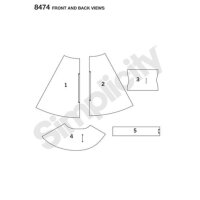 S8474 Damen Shirt, Simplicity