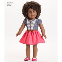 S8359 Kleidung Puppe Mädchen, Simplicity