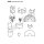 S8358 Tiere, Schnittmuster von Simplicity