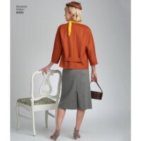 S8464 Damen Shirt Jackett, Simplicity