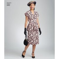S8463 Damen Kleid, Simplicity