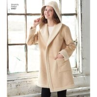 S8467 Damen Mantel Jackett, Simplicity