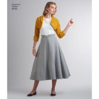 S8250 1950er Damen Shirt Bolero, Simplicity