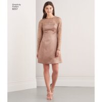 S8257 Damen Kleid Kleidchen, Simplicity