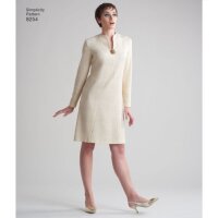 S8254 Damen Kleid Plus, Simplicity