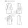 S8254 Damen Kleid Plus, Simplicity