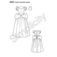 S8491 Damen Kostüm, Simplicity