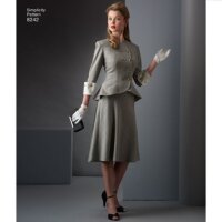 S8242 Kleid Plus, Simplicity