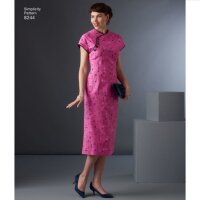 S8244 1950er Damen Kleid, Simplicity