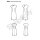 S8244 1950er Damen Kleid, Simplicity