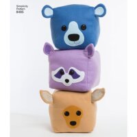 S8485 Tiere, Schnittmuster von Simplicity