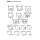 S8485 Tiere, Schnittmuster von Simplicity