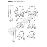 S8430 Leggings, Simplicity