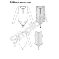 S8435 Damen Body, Simplicity