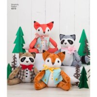 S8313 Tiere, Schnittmuster von Simplicity