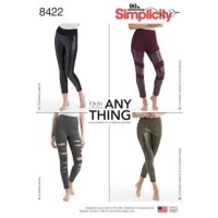 S8422 Damen Leggings, Simplicity