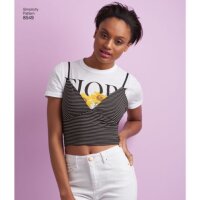 S8549 Damen Tops BH, Simplicity