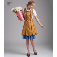 S8571 Damen Schürzen, Simplicity