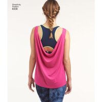 S8338 Damen Tops, Simplicity
