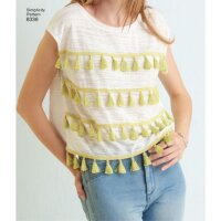S8336 Damen Tops, Simplicity
