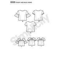 S8335 Damen Top, Simplicity