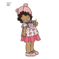 S8562 Baby, Schnittmuster von Simplicity