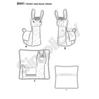 S8441 Kissen Tiere, Simplicity
