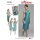 S8448 Damen Kleid Weste, Simplicity