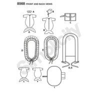 S8568 Accessoires Baby, Simplicity