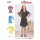 S8567 Mädchen Kleid Plus, Simplicity