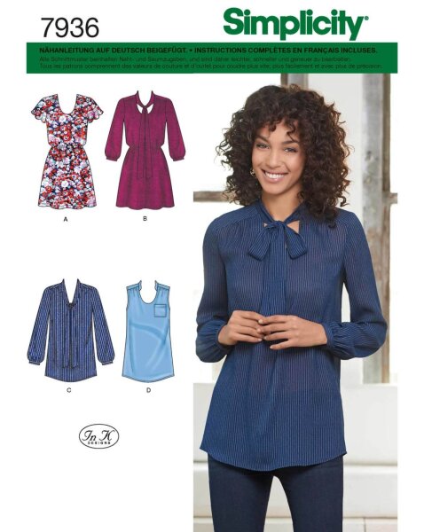 S7936 Top Simplicity Schnittmuster