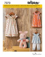 S7979, S8347  Kleid Simplicity Schnittmuster