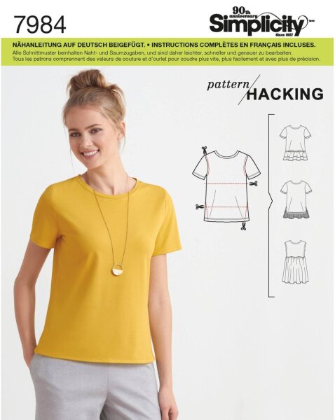 S7984, S8376  Kombination Simplicity Schnittmuster