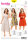 6680 Kleid, Teilungsnähte, ausgestellter Saum, Burda
