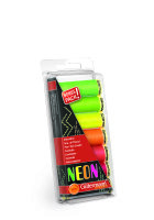 Nähfaden-Set Allesnäher 100 m NEON, 7 Spulen
