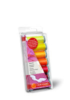 Maschinenstickfaden-Set Rayon 40 200 m, 7 Spulen