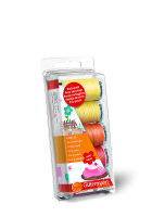 Nähfaden-Set Cotton 30 300 m, 5 Spulen
