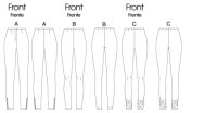 M6173 Damen Leggings Hose, McCalls