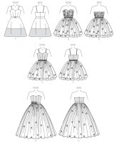 M7049 Damen Kleid, Schnittmuster von McCalls