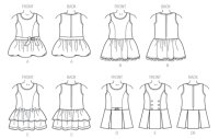 M7008 Mädchen Trägerkleid, McCalls