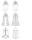 McCalls M7000 Langes Kleid und Cape mitKragen , Cape