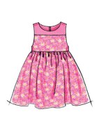 M6015 Kinder Strinband Dirndl Kleid Höschen, McCalls