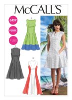 M6741 Damen Kleid, Schnittmuster von McCalls