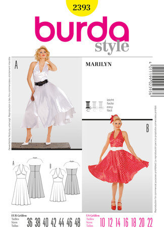 2393 Marilyn, 50er-Jahre, Burda
