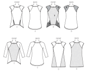 McCalls M7093 Damen Tops und Tunika