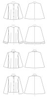 B6603 Damen Cape, Butterick