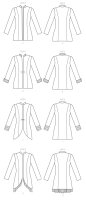 B6602 Damen Jackett, Butterick