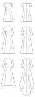 B6639 Damen Kleid, Butterick