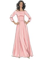 B6639 Damen Kleid, Butterick